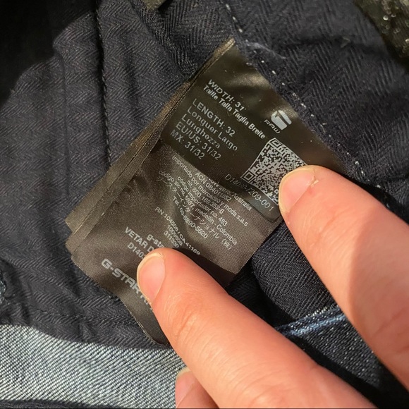 GSTAR RAW - VETAR SLIM CHINOS - MINT - 31w/32l - Picture 11 of 11